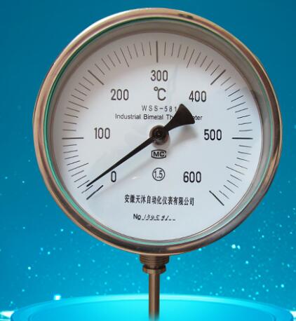 热电阻双金属一体化温度计特点